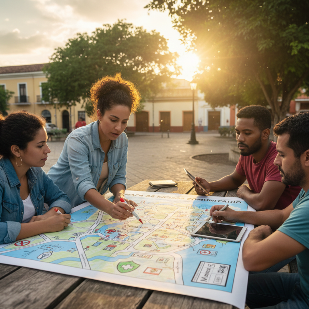 Mapa de Riesgos Comunitario (Paso a paso)