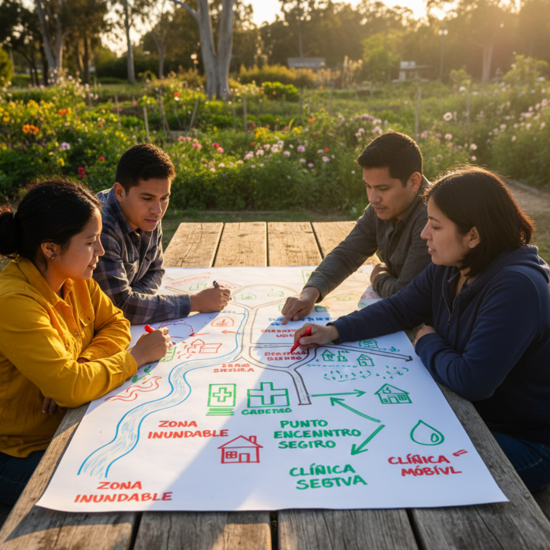 Mi método profesional para realizar un Mapa de Riesgos Comunitario (Paso a paso)