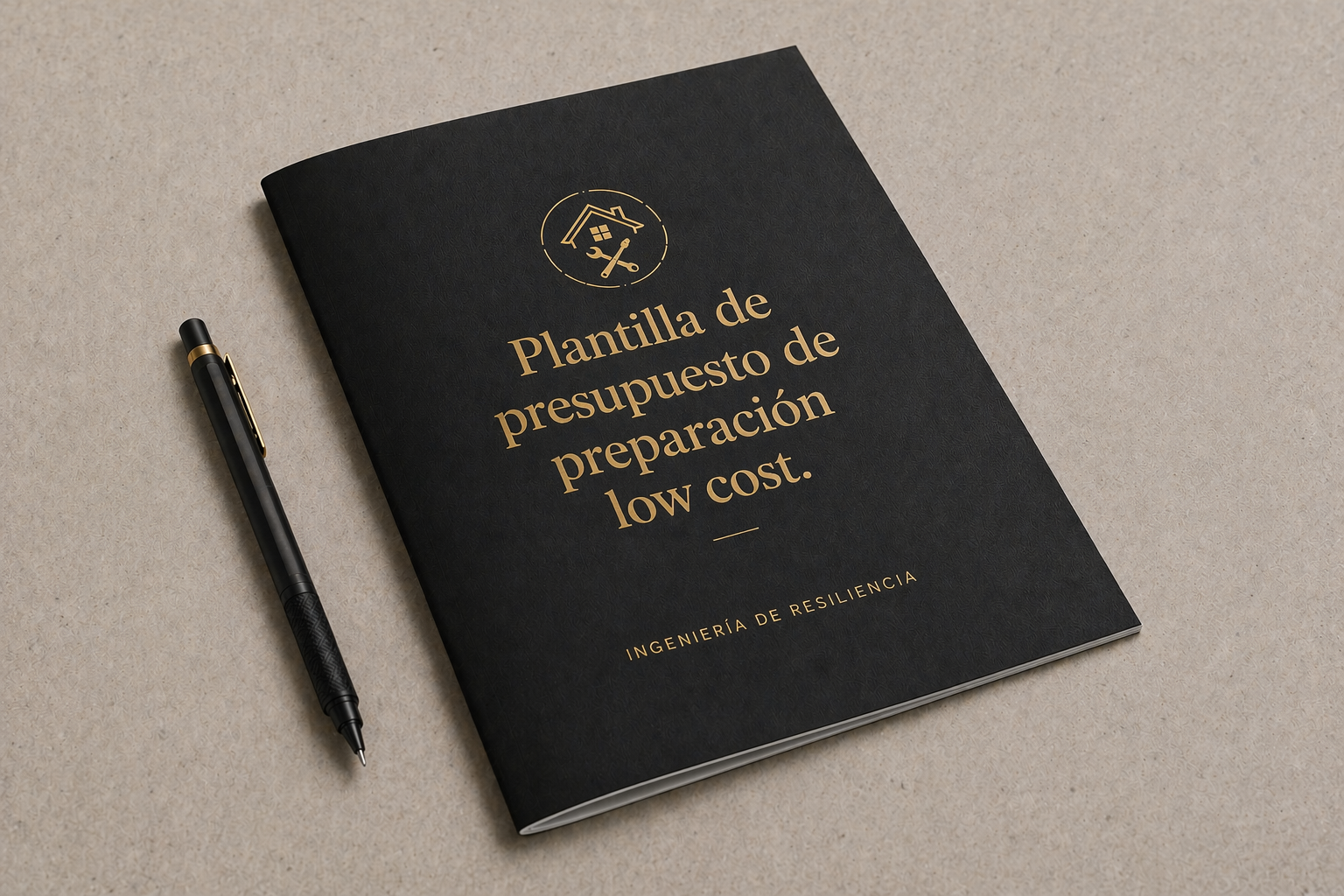 Plantilla de presupuesto de preparación low cost